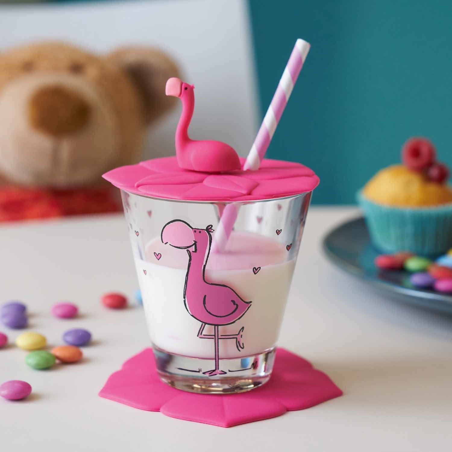 leonardo-bambini-verre-enfant-flamingo-215-ml-lot-6 image 6