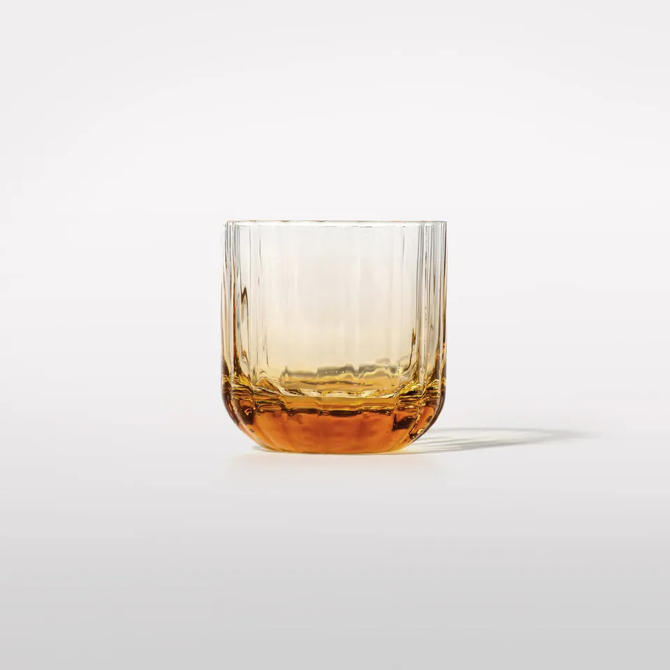 krosno-marsza-kowska-verre-eau-ambre-300-ml-fait-main image 1