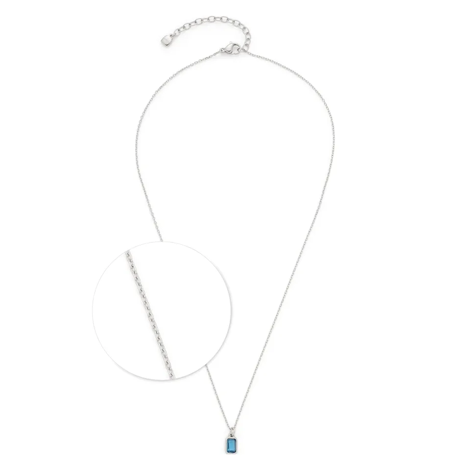 leonardo-sophia-collier-42-cm-bleu-acier image 1