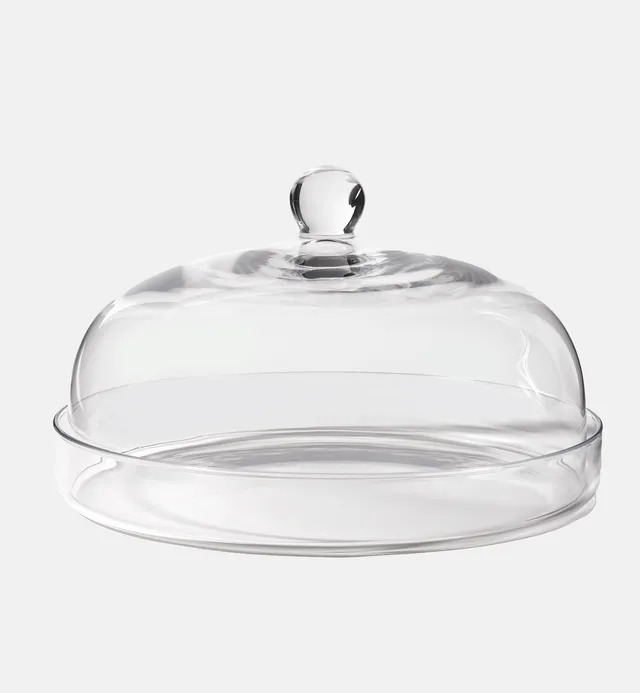 krosno-elite-plat-g-teau-avec-cloche-28-cm-cristal image 1