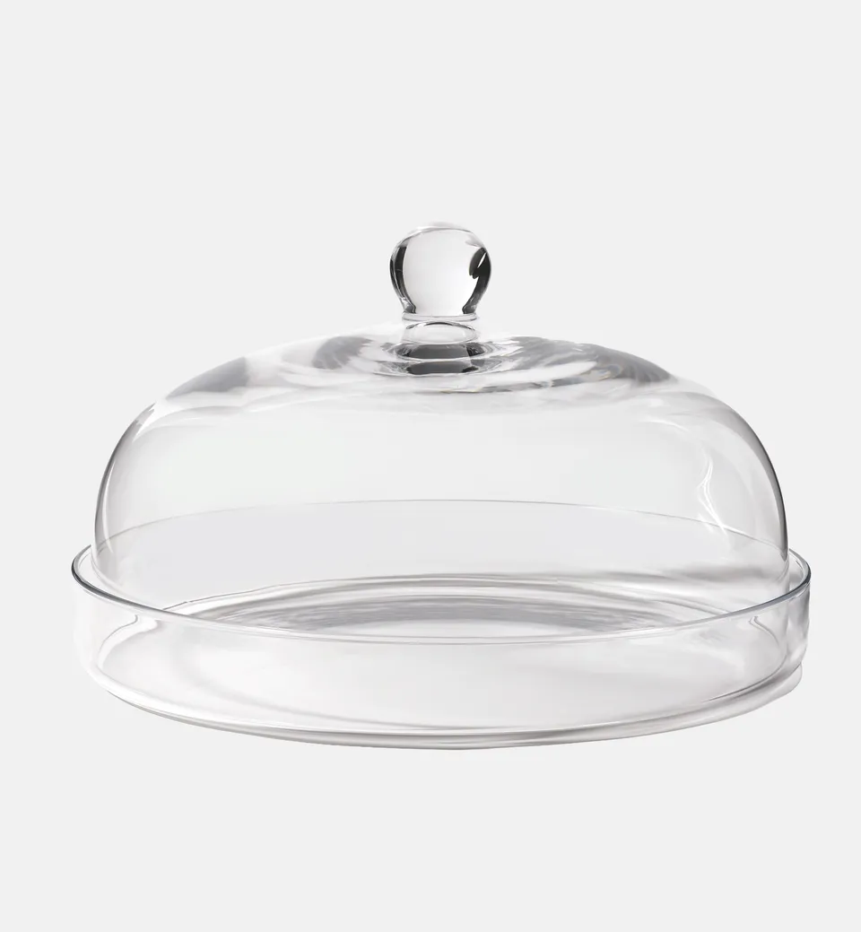 krosno-elite-plat-g-teau-avec-cloche-28-cm-cristal image 1