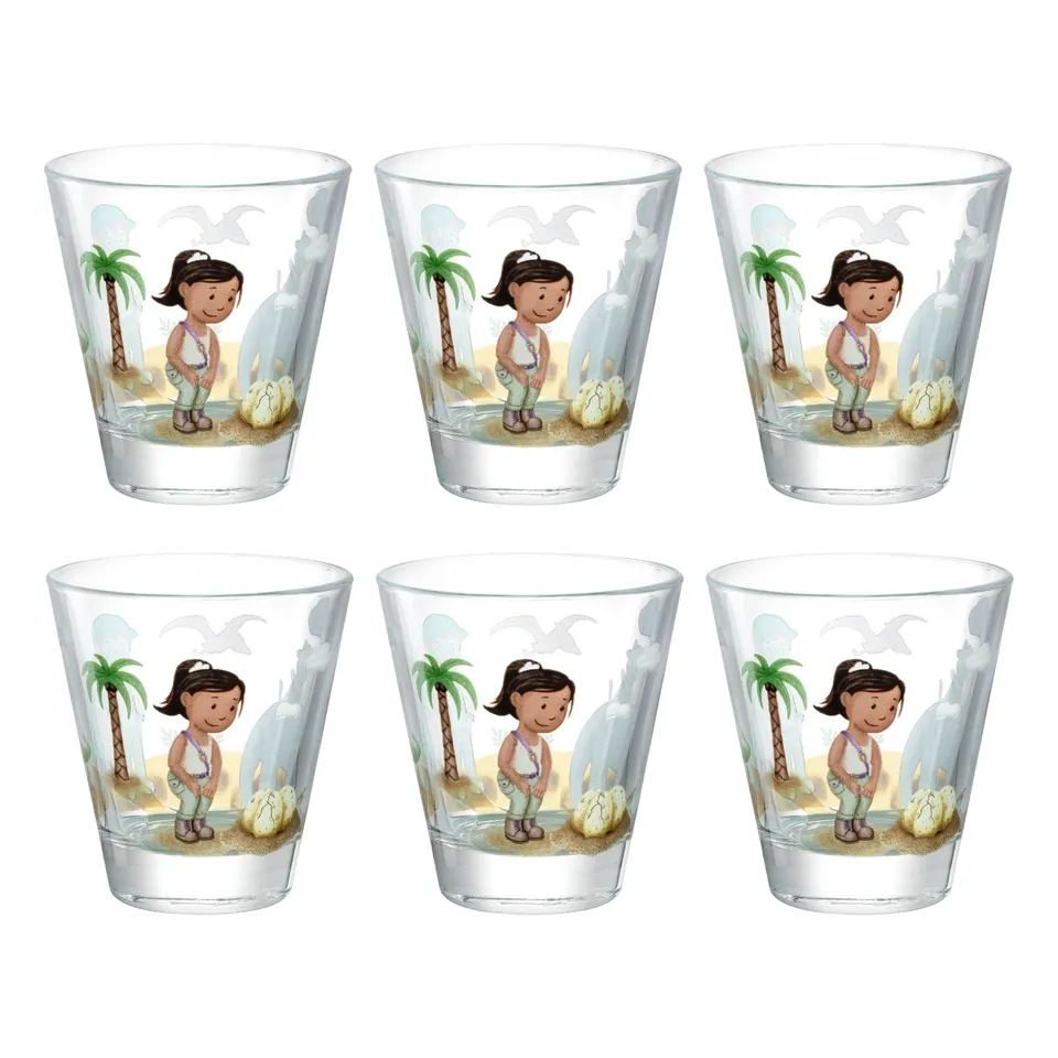 leonardo-bambini-avventura-verre-enfant-215-ml-dino-lot-6 image 1