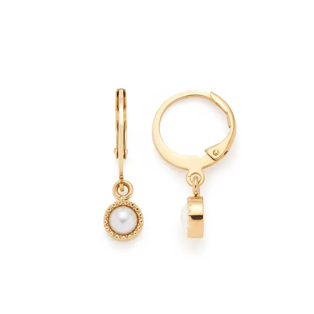 leonardo-althina-ciao-boucles-d-oreilles-cr-oles-dor-es-perle image 1