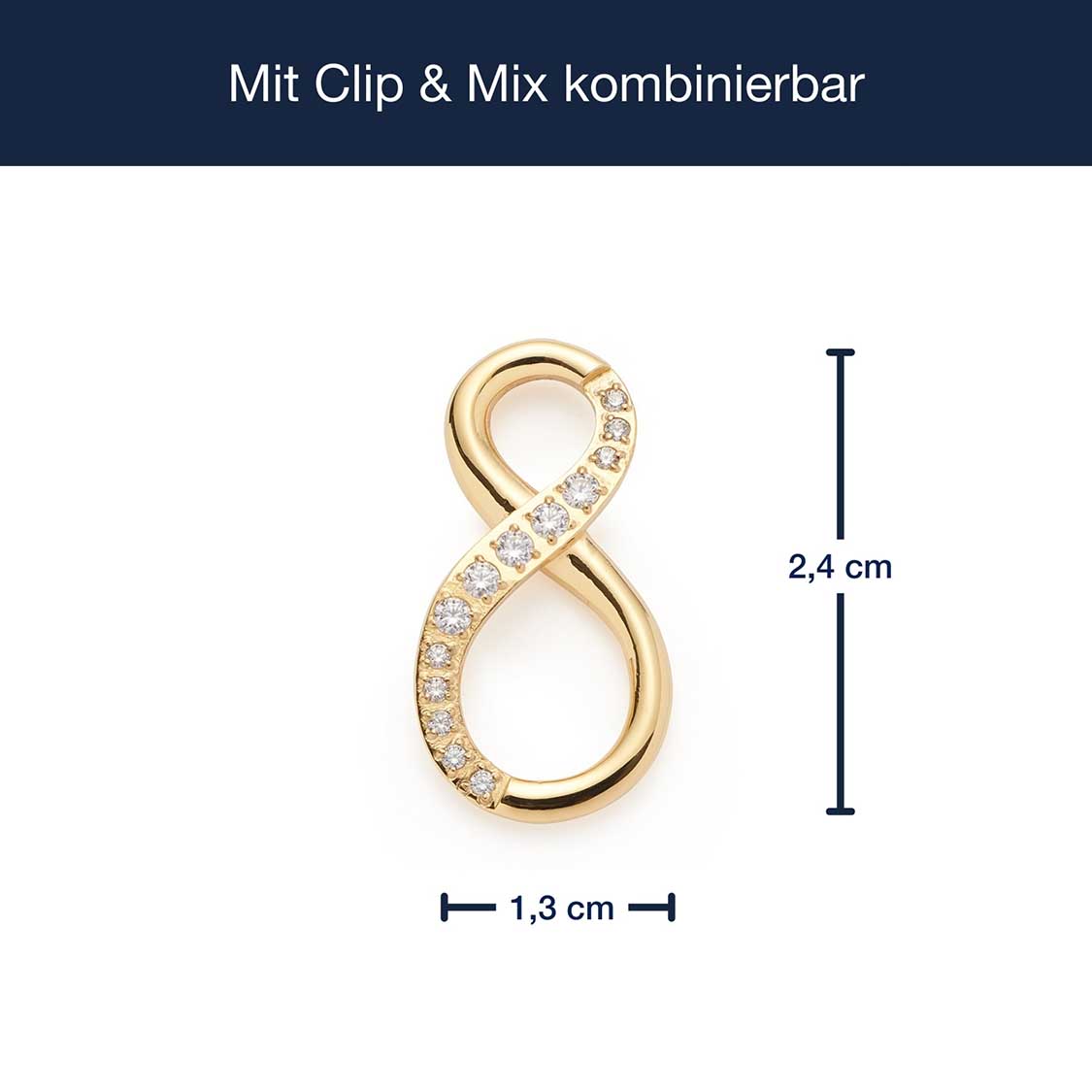 leonardo-clip-mix-senta-clip-dor-acier-zirconia image 4