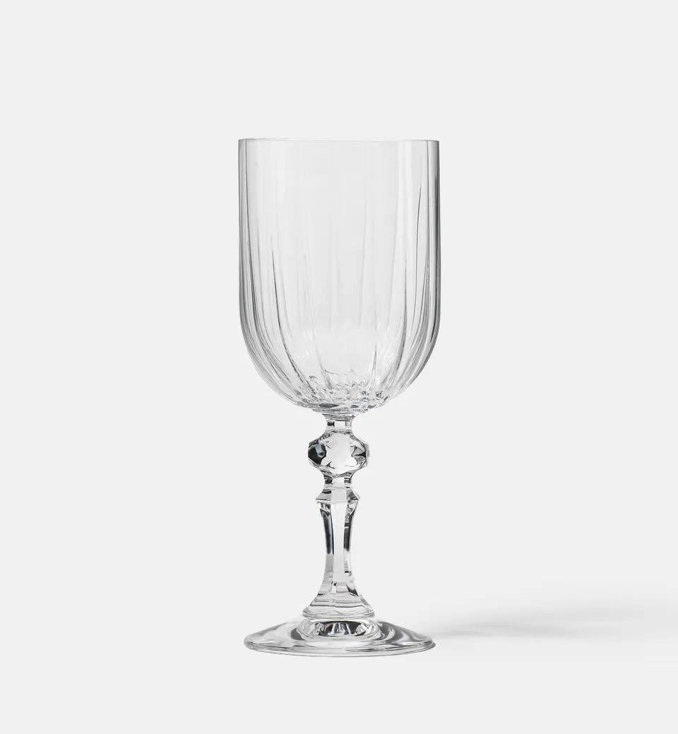 krosno-paris-verres-vin-300-ml-pied-d-coratif-stri image 1