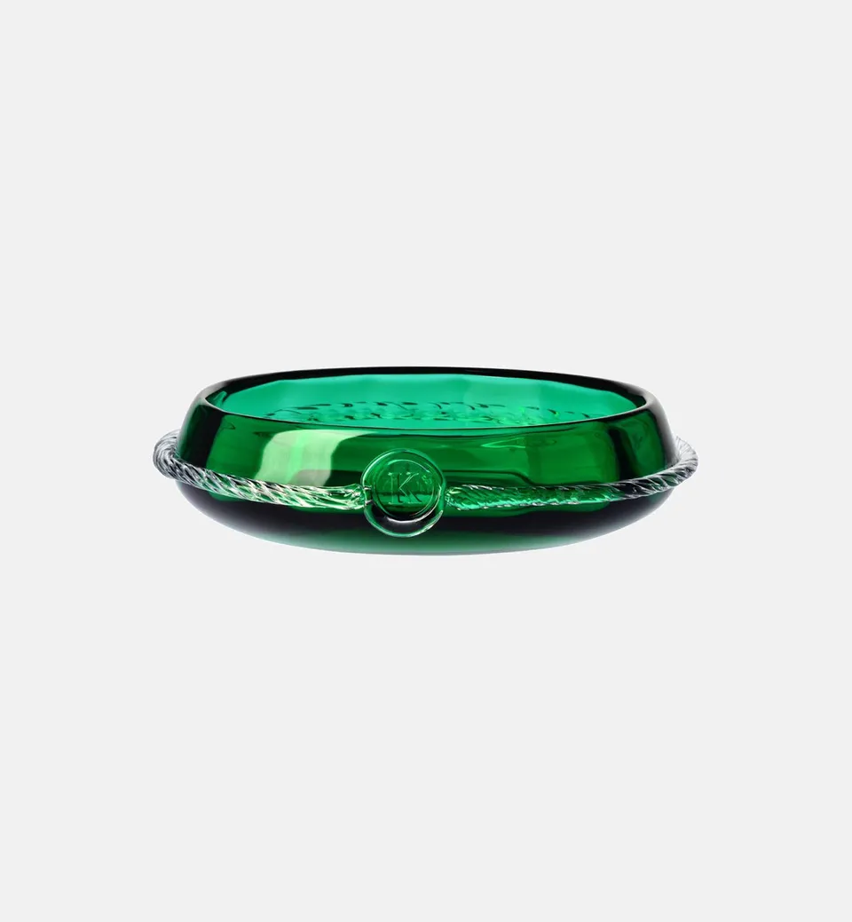 krosno-aurelia-emerald-31-cm-saladier-service-cristal image 1
