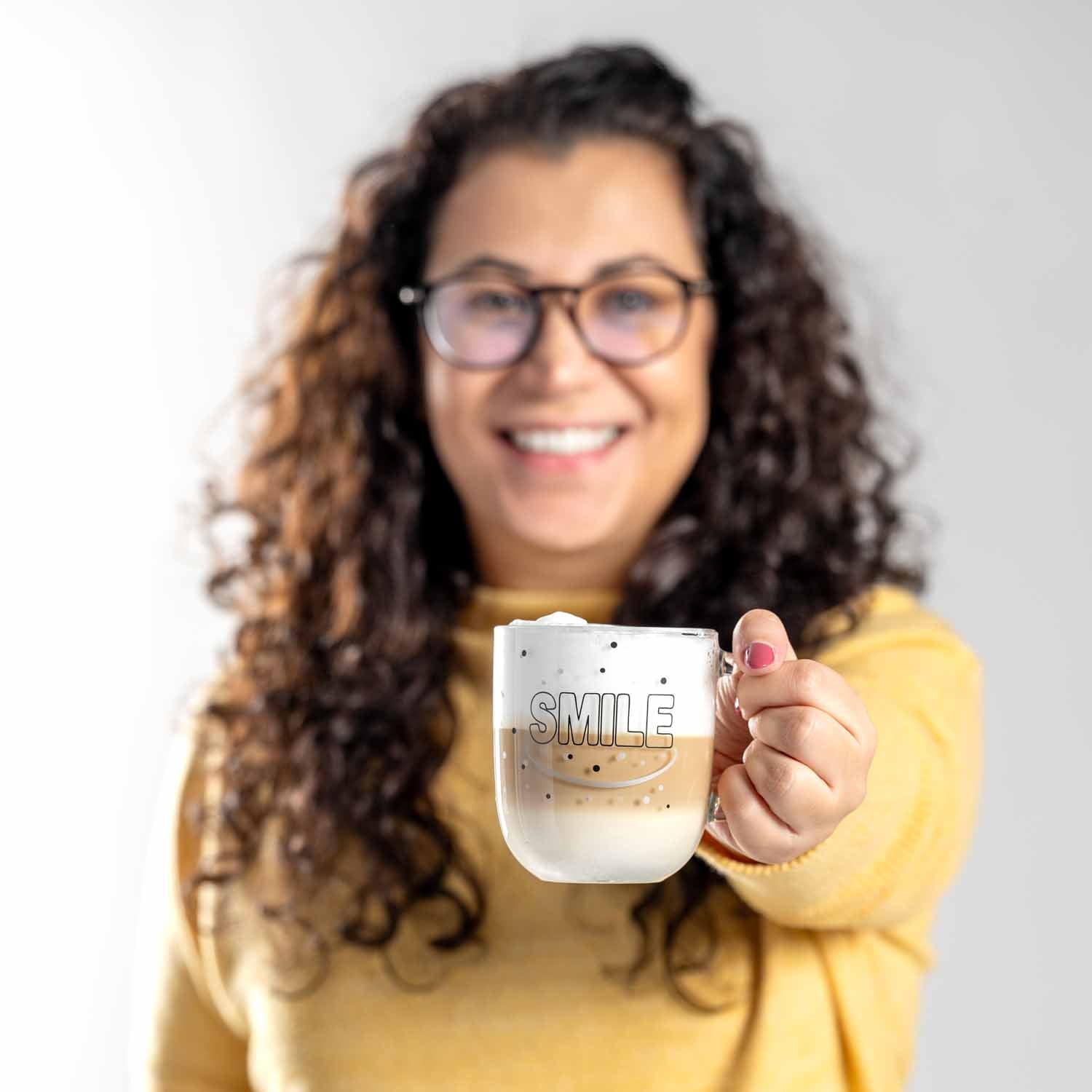 leonardo-ufficio-tasse-en-verre-400-ml-smile image 4