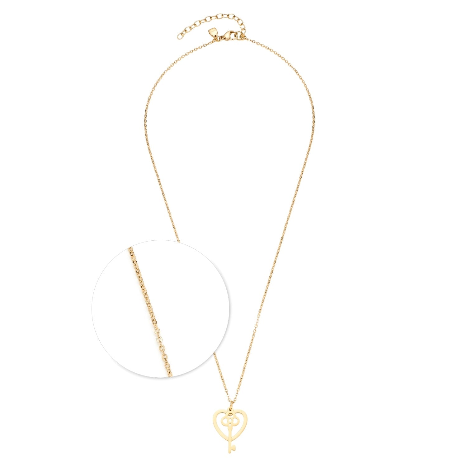 leonardo-jetta-ciao-collier-dor-45-cm-cl-coeur image 1