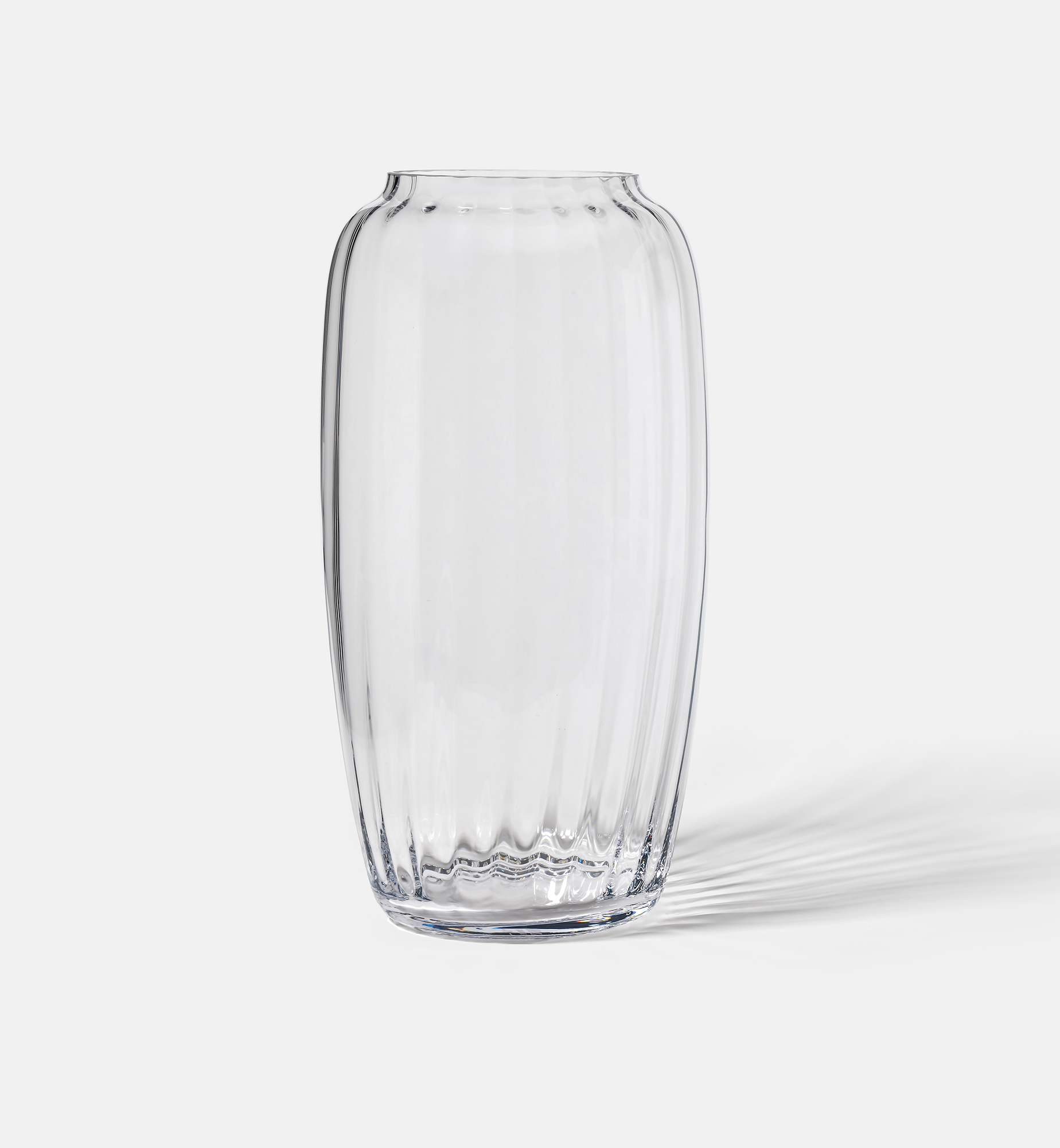 krosno-ballerina-40-cm-vase-cristal-stri-transparent image 1