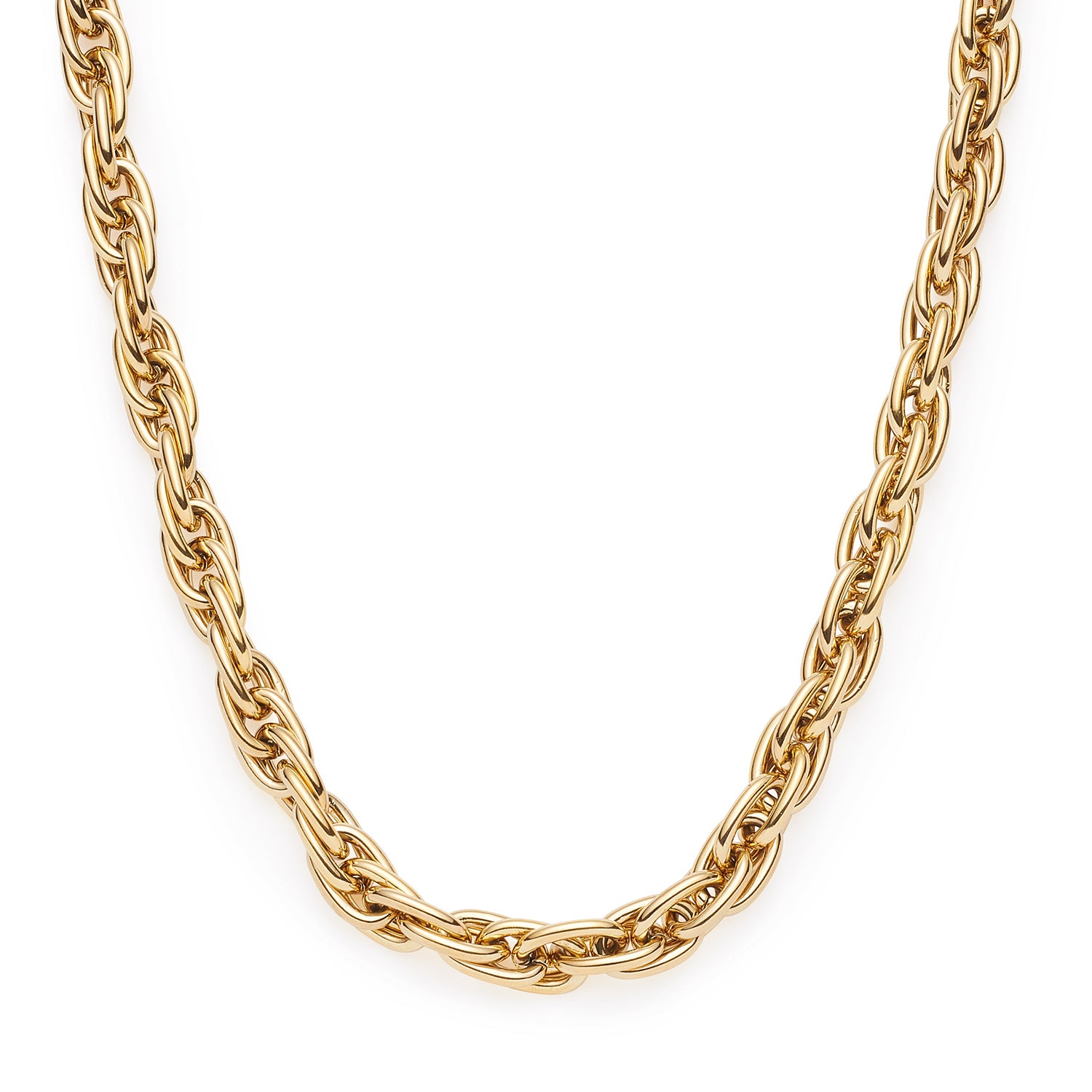 leonardo-sina-collier-45-cm-dor-maille-ovale image 3
