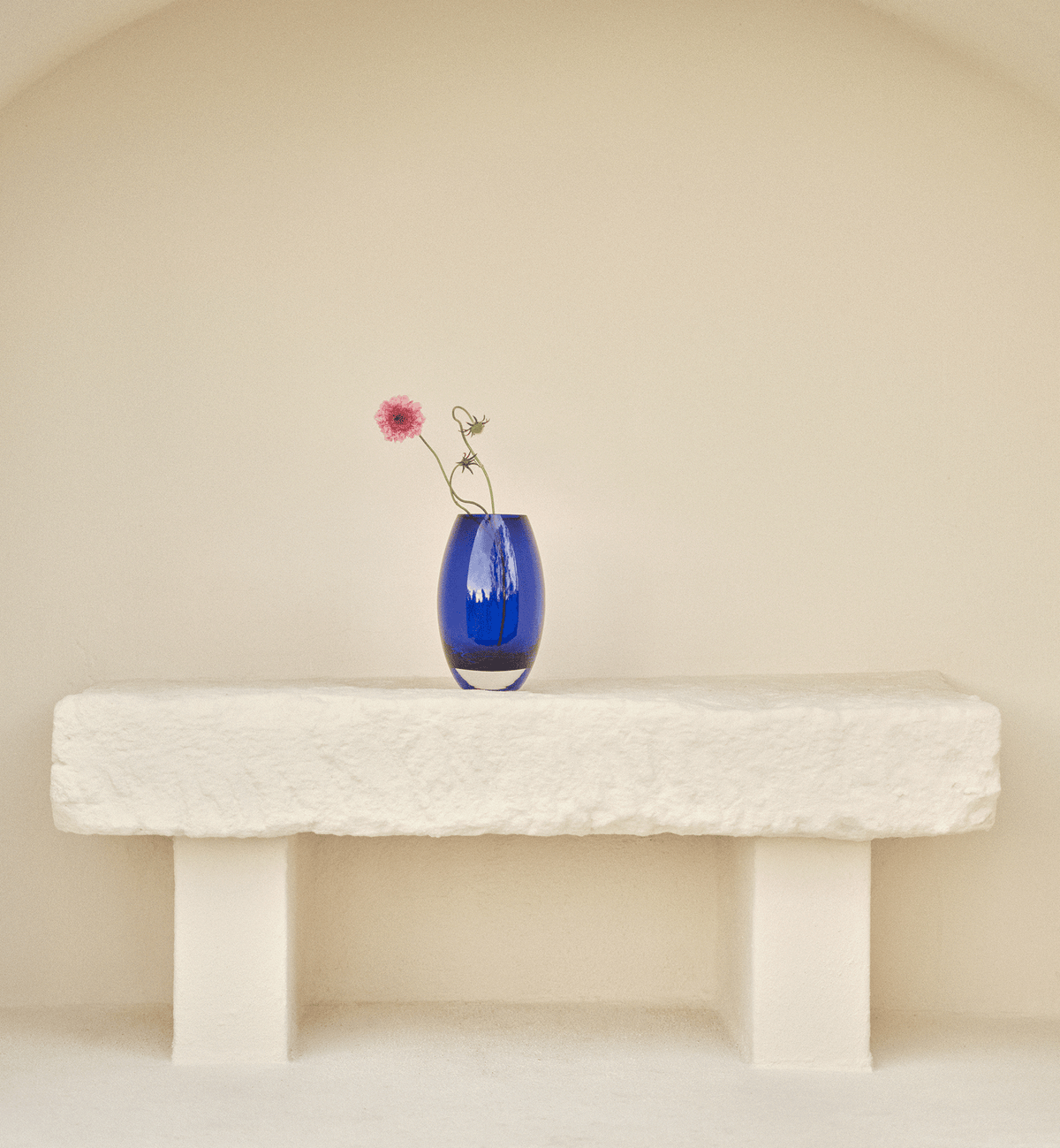 krosno-vases-bullet-vase-cristal-cobalt-23-5-cm image 2