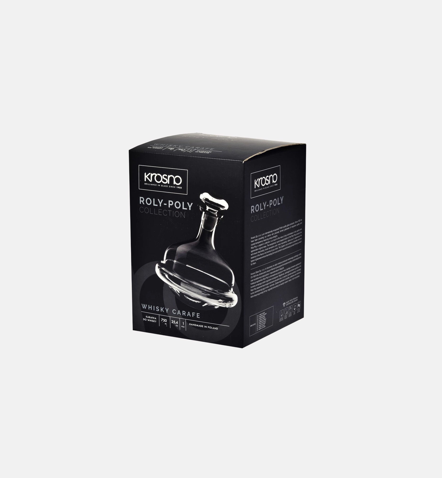 krosno-roly-poly-carafe-whisky-750-ml image 4