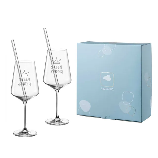 leonardo-puccini-coffret-verres-vin-blanc-560-ml-gravure-5-pi-ces image 1