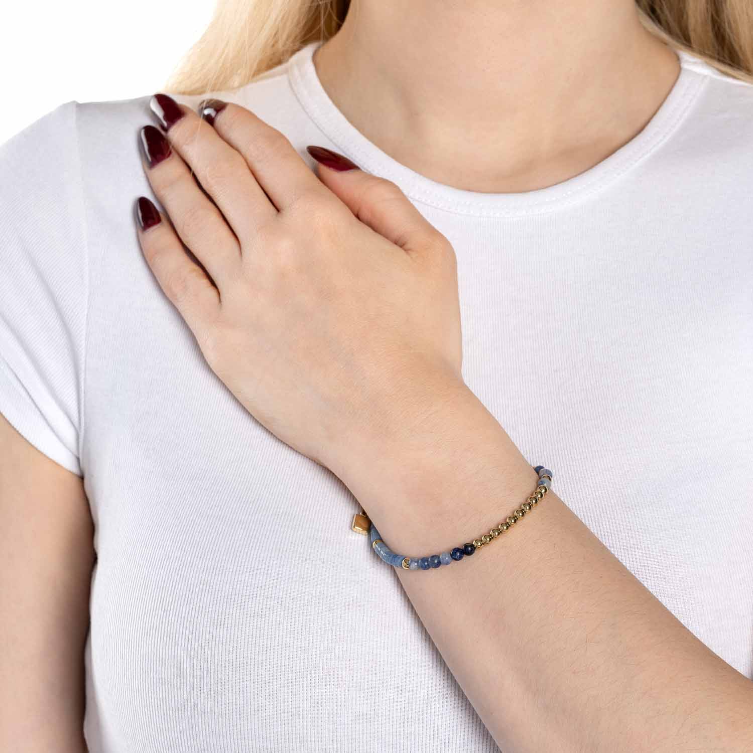leonardo-belinda-bracelet-dor-pierres-bleues image 3