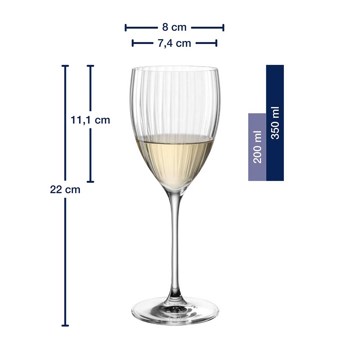 leonardo-poesia-verre-riesling-350-ml-lot-de-6-transparent image 3