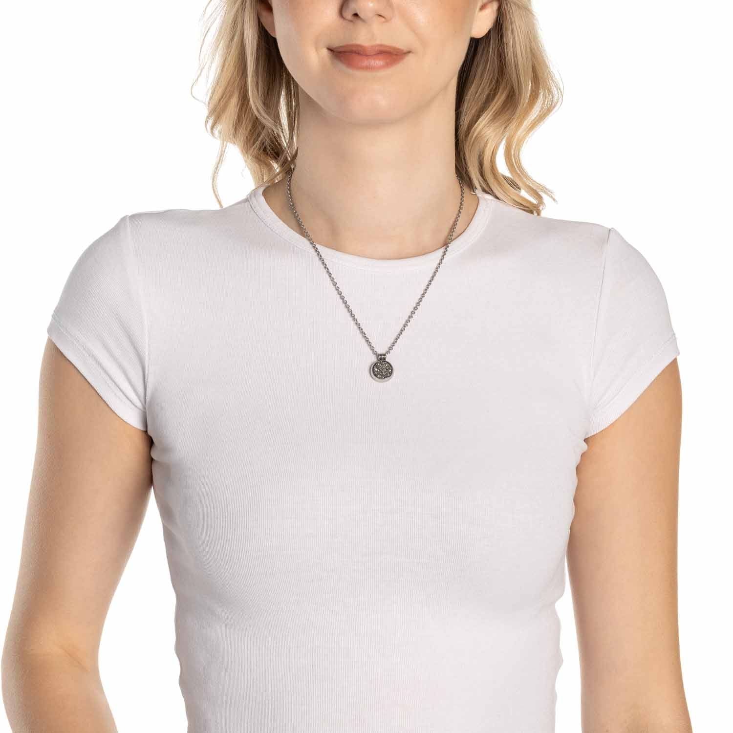 leonardo-odelle-collier-45-cm-pendentif-agate image 3