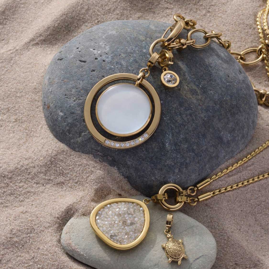 leonardo-magda-clip-mix-pendentif-dor-nacre-taille-m image 2
