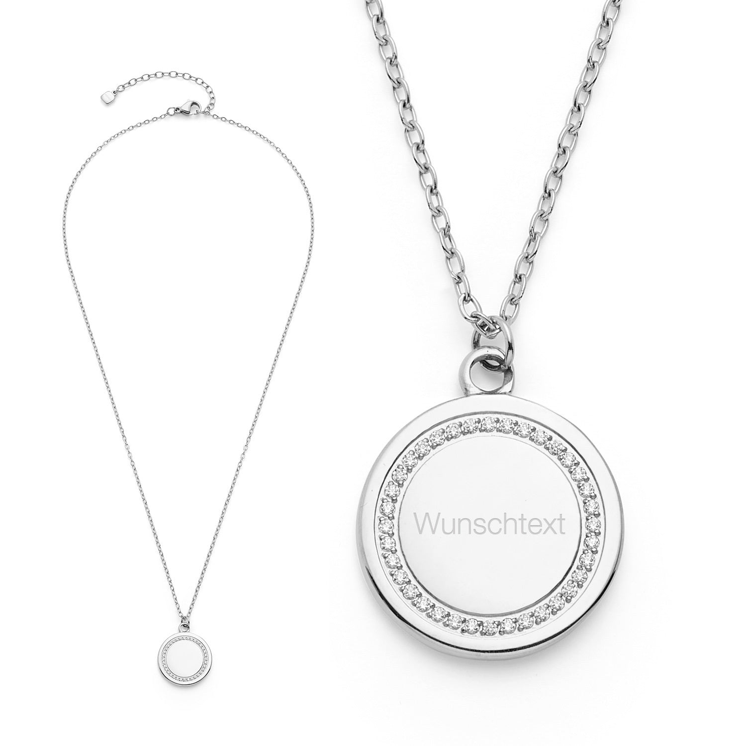 leonardo-ferrara-collier-gravable-45-cm-zirconia image 3
