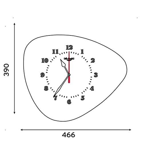 la-carafe-original-horloge-murale-coquelicot image 6