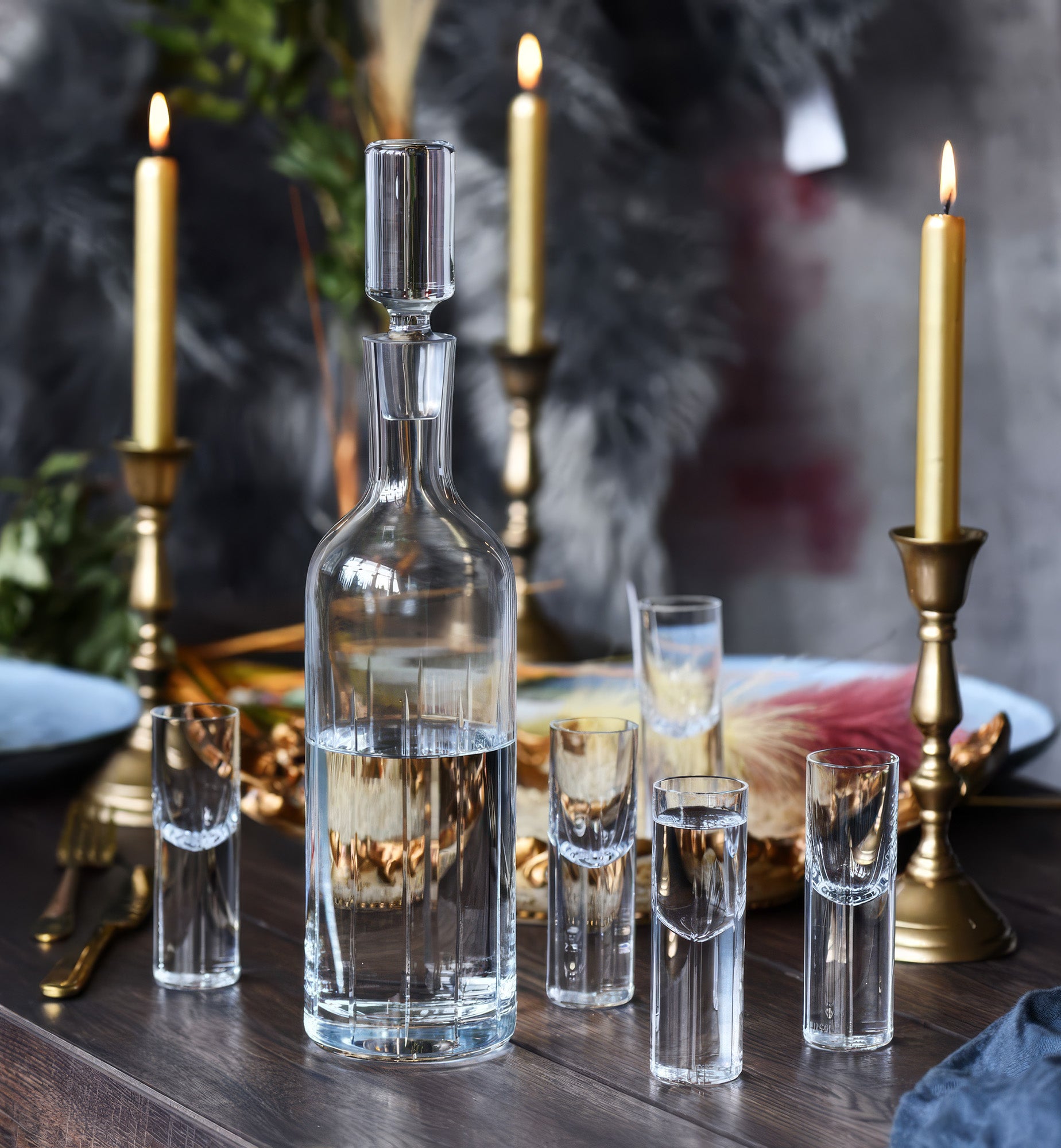 krosno-service-vodka-carafe-750-ml-6-verres-30-ml image 3
