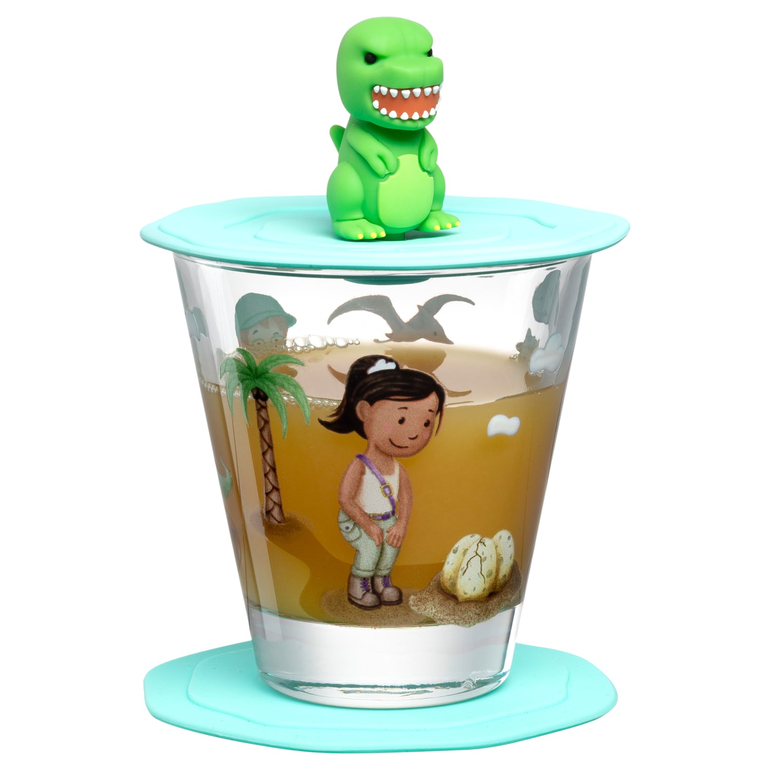 leonardo-bambini-avventura-set-3-verres-enfant-dino-215-ml image 2