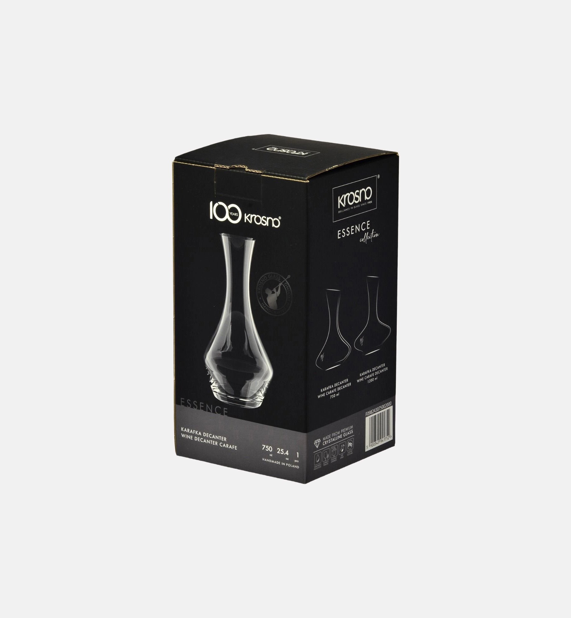 krosno-essence-carafe-vin-750-ml-en-verre image 4