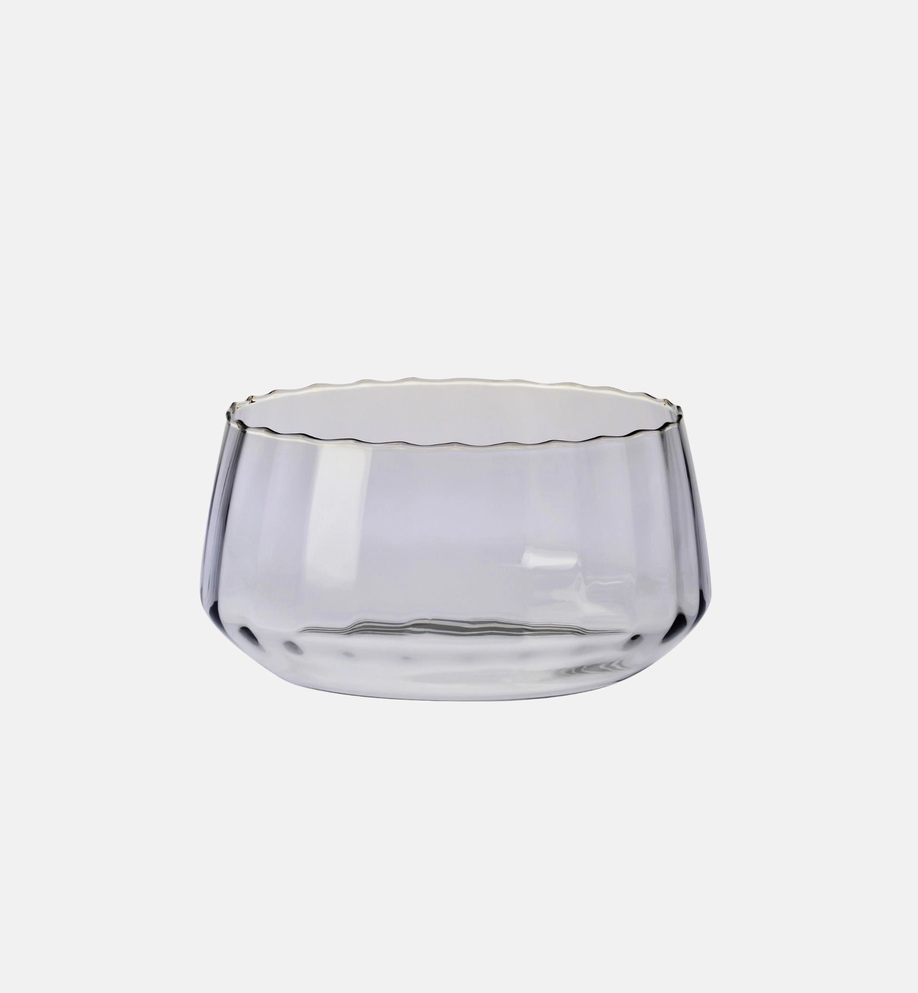 krosno-coupes-saladier-verre-gris-stri-24-cm image 1