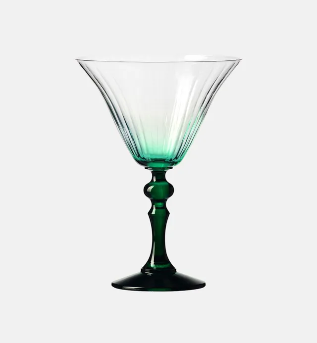 krosno-bubble-verre-martini-vert-fonc-170-ml image 1