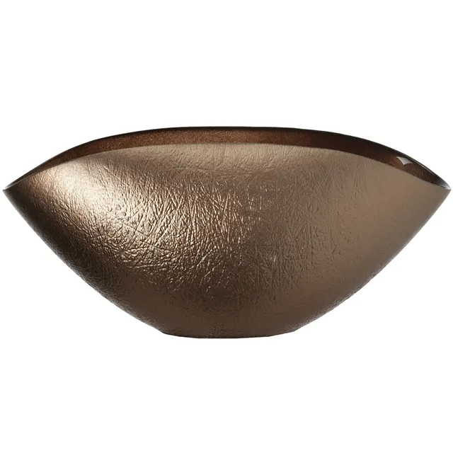 leonardo-como-coupe-d-corative-marron-28-cm-en-verre image 1