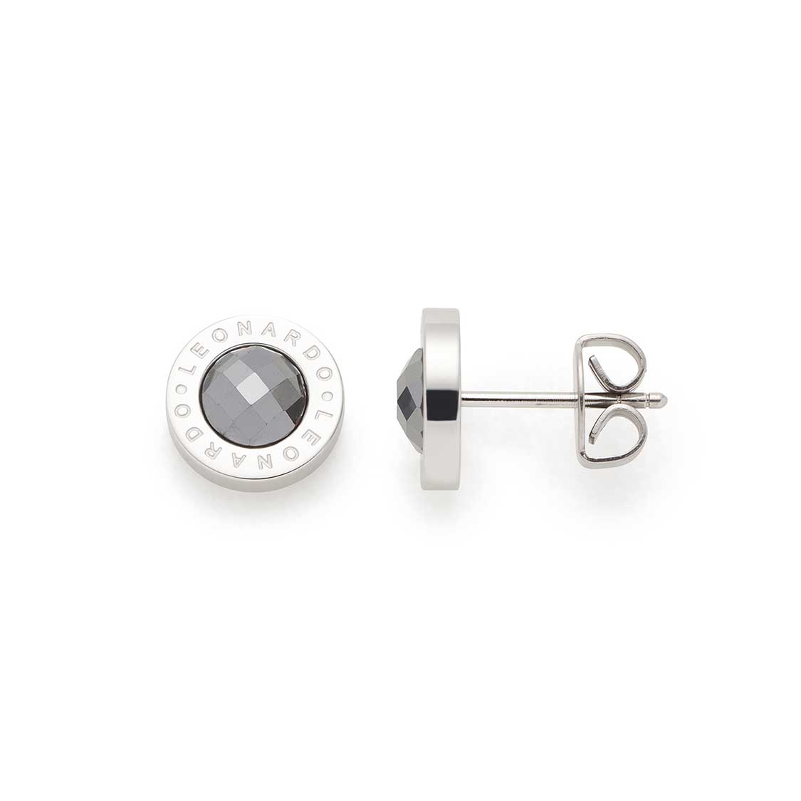 leonardo-matrix-clous-d-oreilles-h-matite-gris image 1