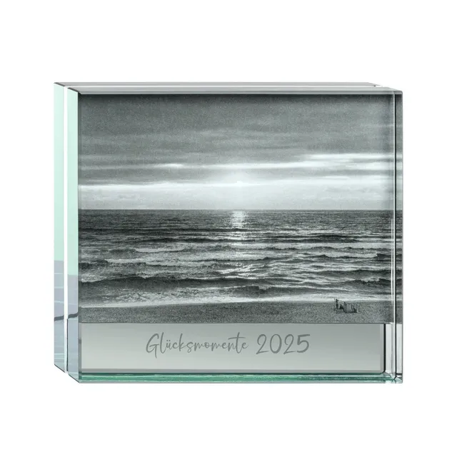 leonardo-linea-cadre-photo-verre-13x11-cm-gravure-perso image 1