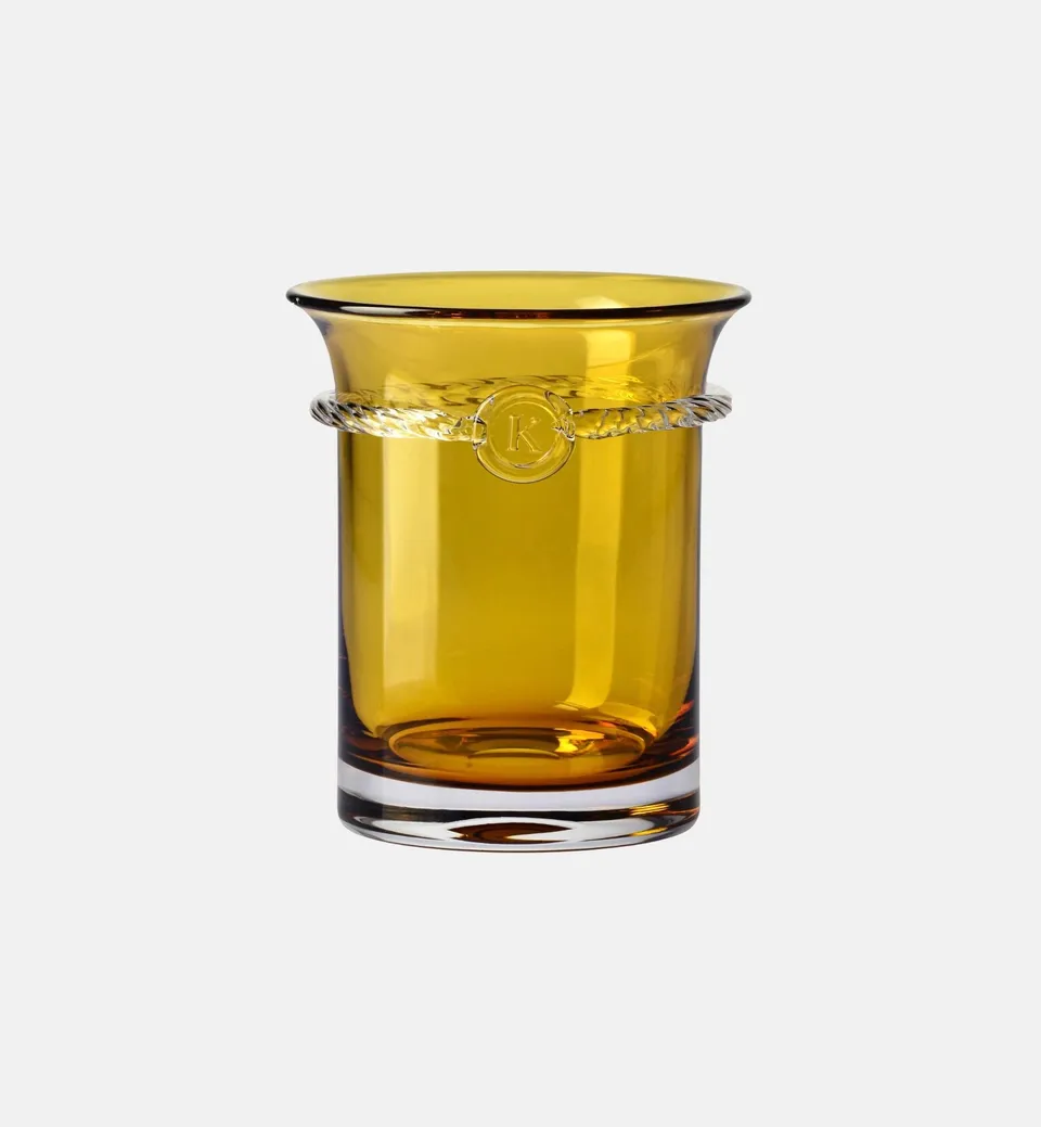 krosno-aurelia-seau-glace-cristal-19-cm-ambr image 1