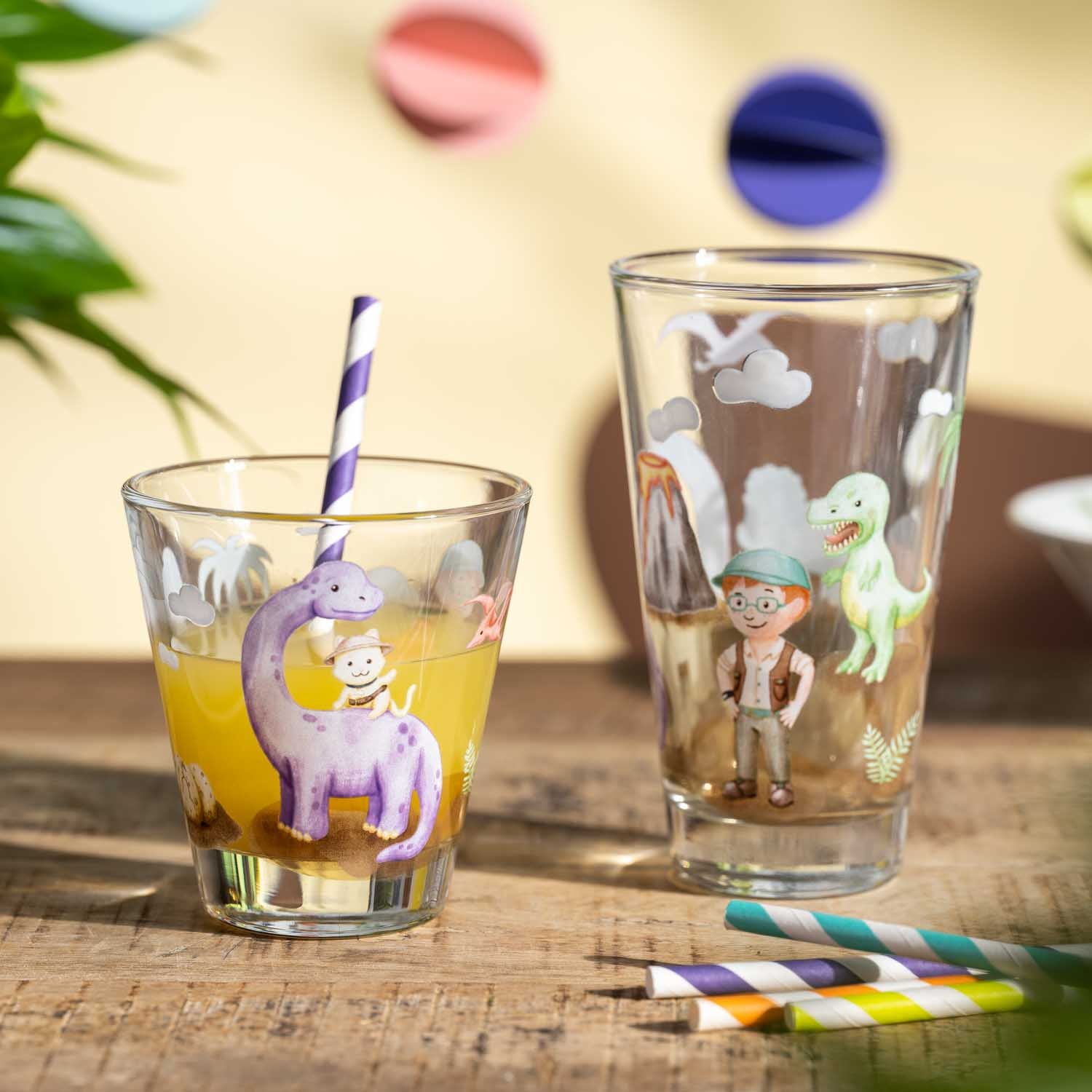leonardo-bambini-avventura-set-3-verres-enfant-dino-215-ml image 4