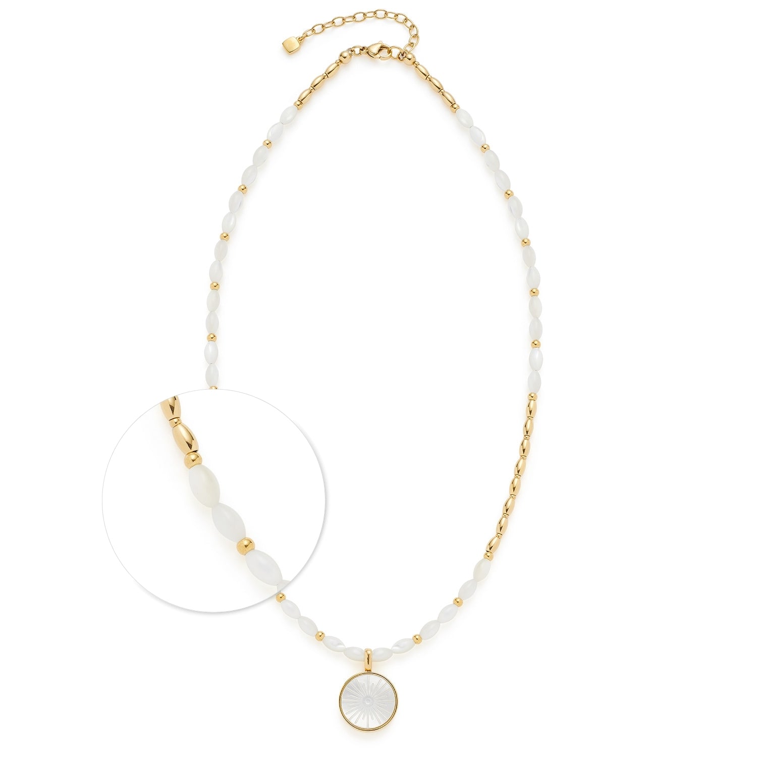 leonardo-welda-collier-dor-45-cm-nacre image 1