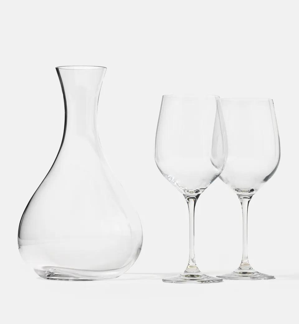 krosno-service-vin-carafe-2-verres-cristal image 1