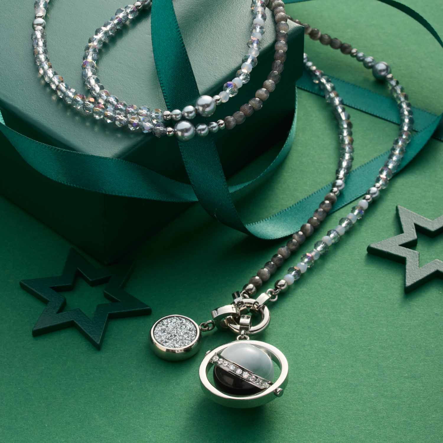 leonardo-manon-clip-mix-collier-80-cm-bleu-gris-perles image 2