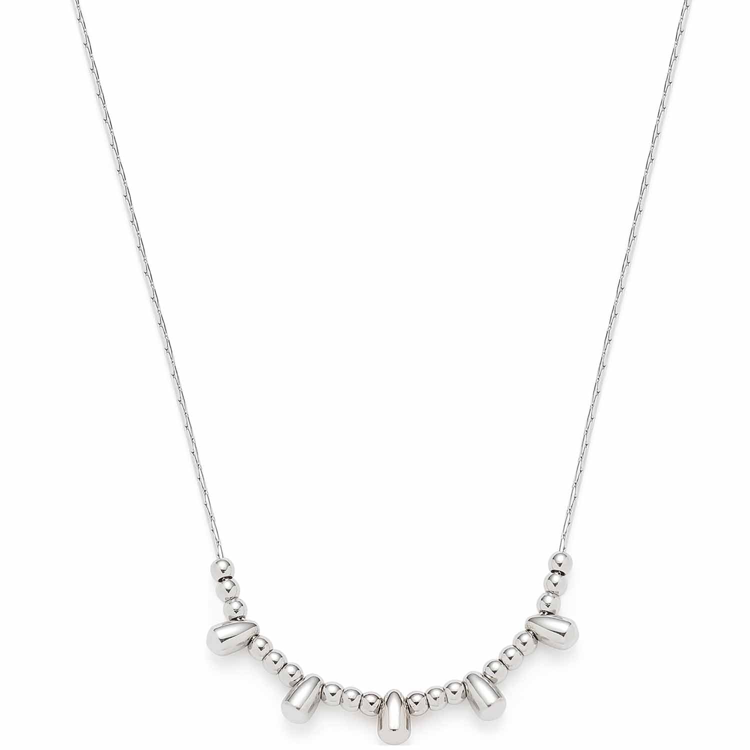 leonardo-amalia-collier-acier-42-cm-argent-ciao image 2