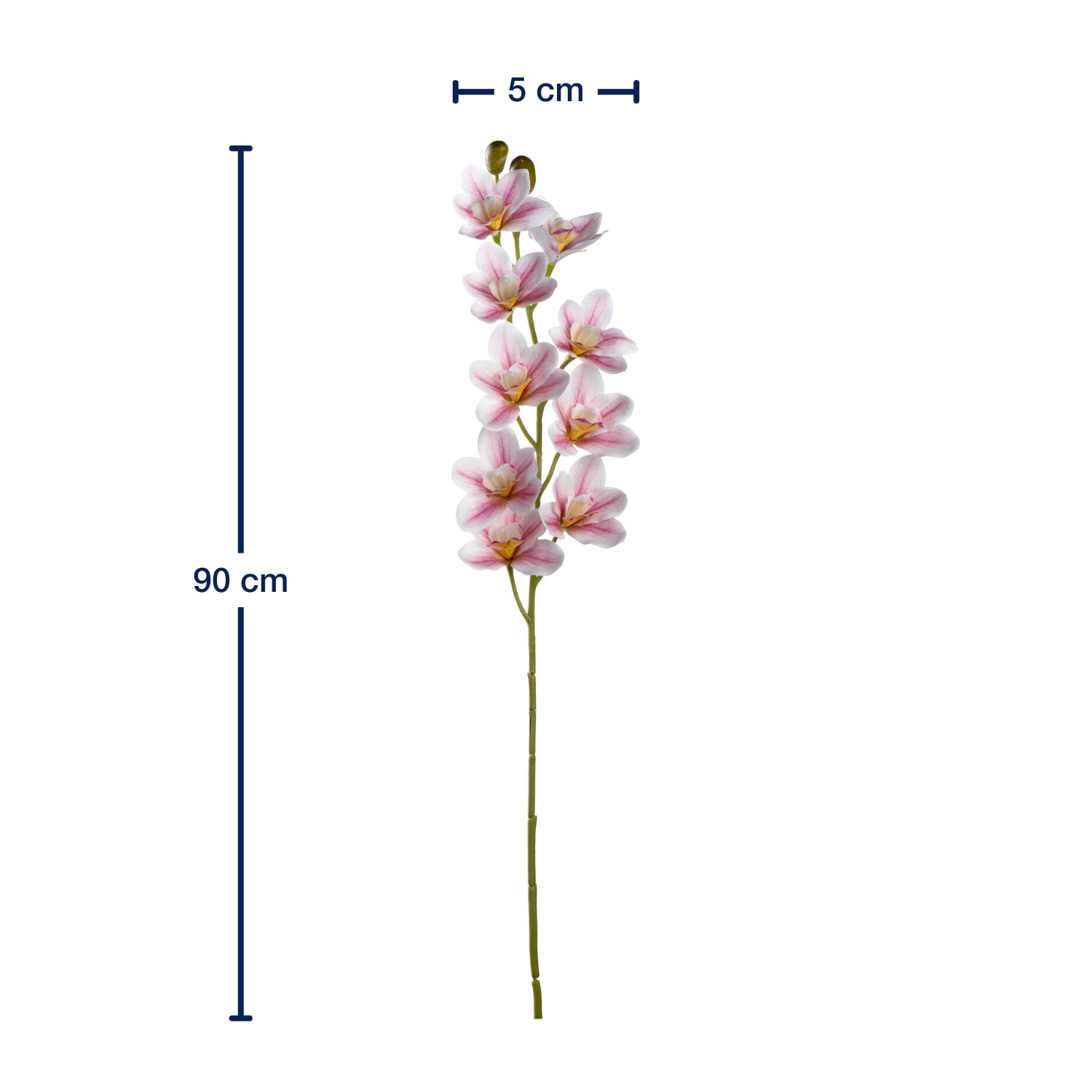 leonardo-fiore-orchid-e-artificielle-rose-90-cm-sans-entretien image 2