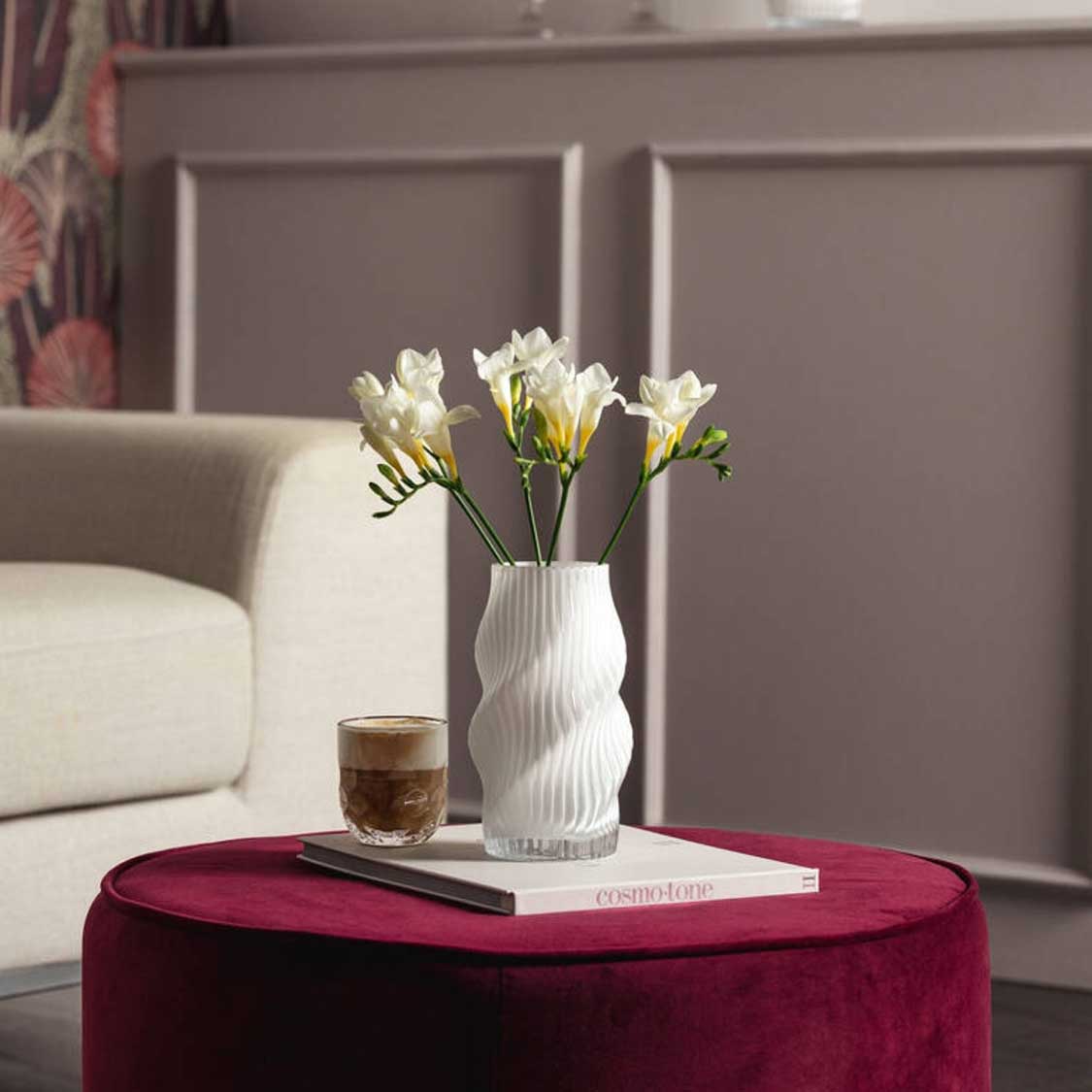 leonardo-verdi-vase-19-cm-blanc-stri-verre image 6