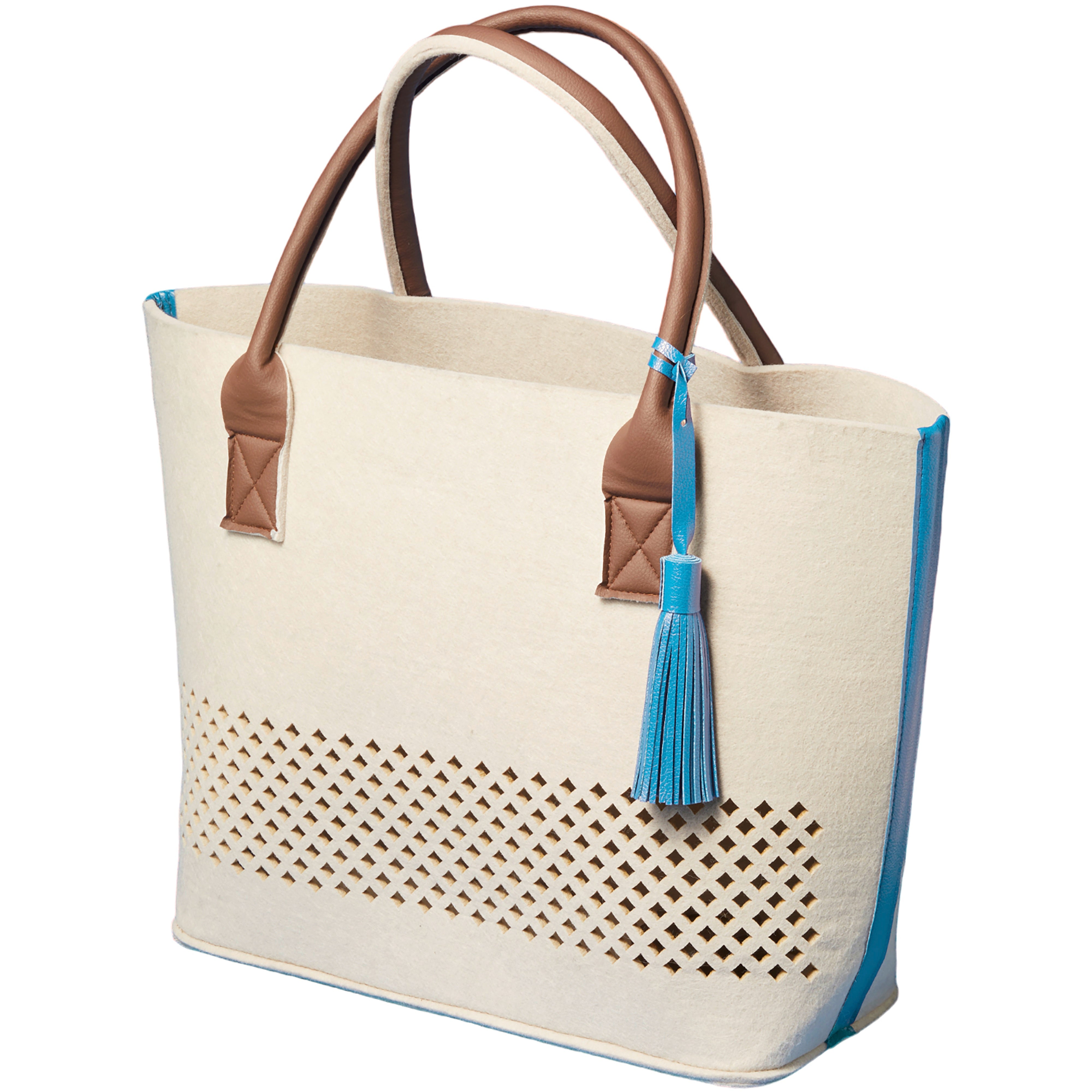 leonardo-beach-bag-sac-plage-bleu-feutrine image 2