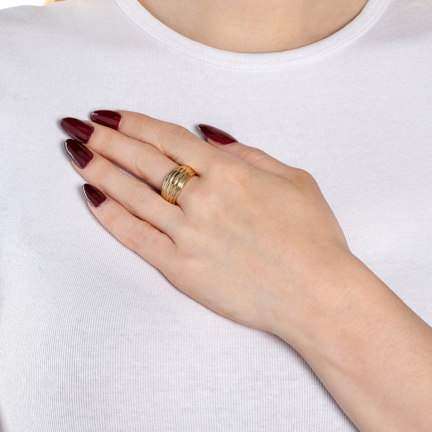 leonardo-elisabeth-20-gold-bague-doree-large image 3