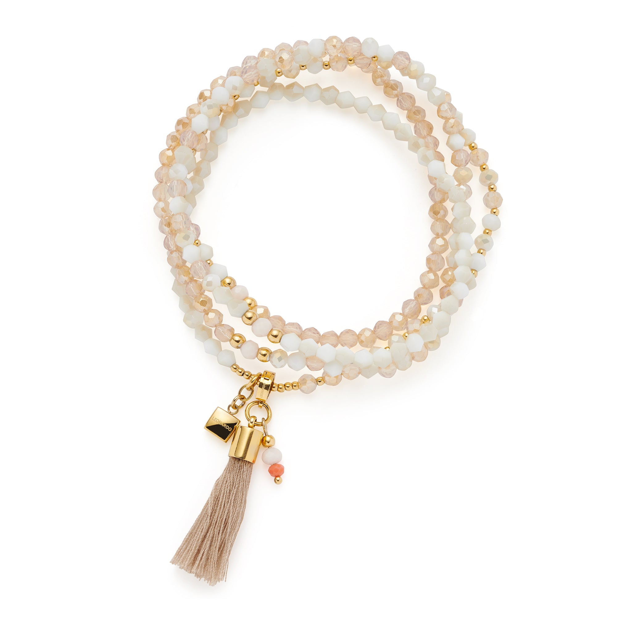 leonardo-donna-collier-80-cm-sable-perles-verre-t image 2