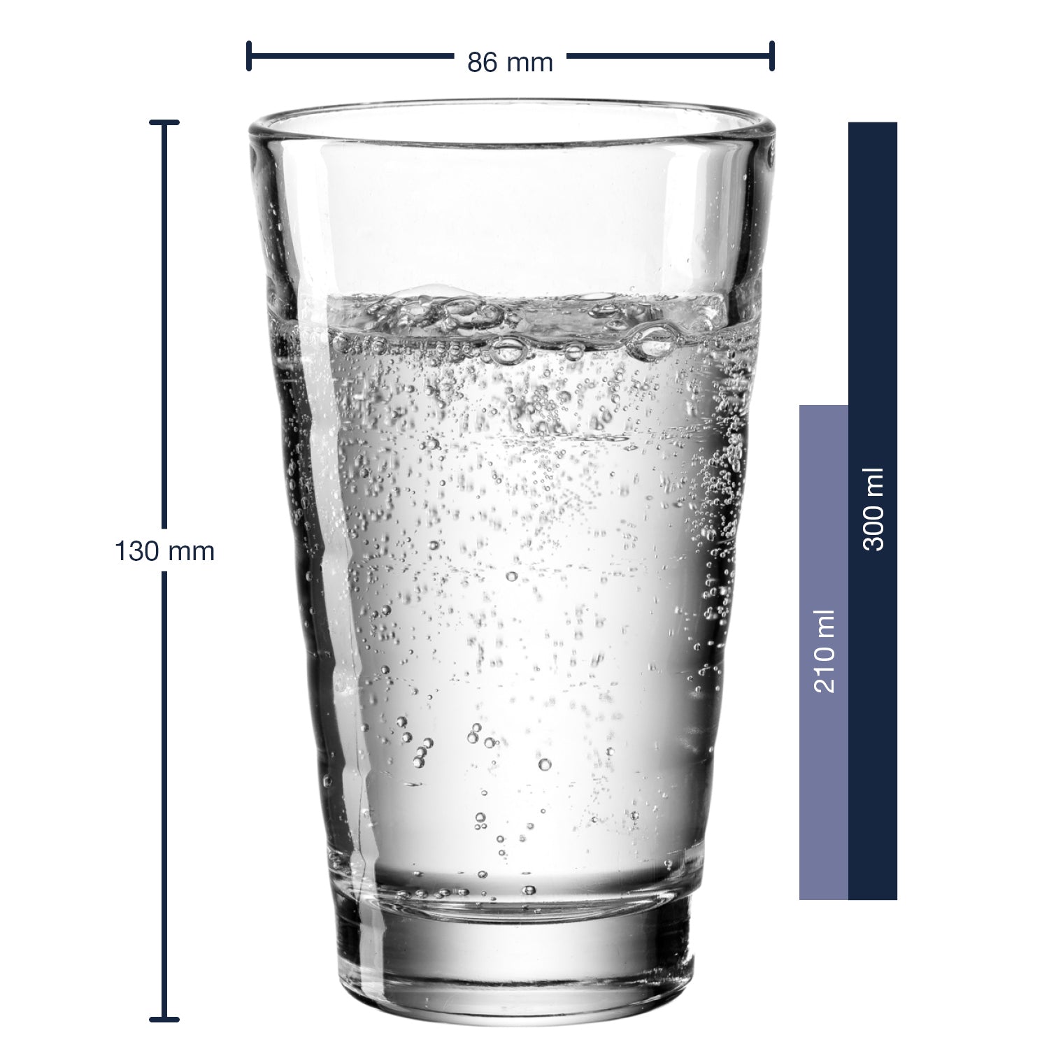leonardo-onda-verres-boire-12-pi-ces-300-210-ml-transparents image 2