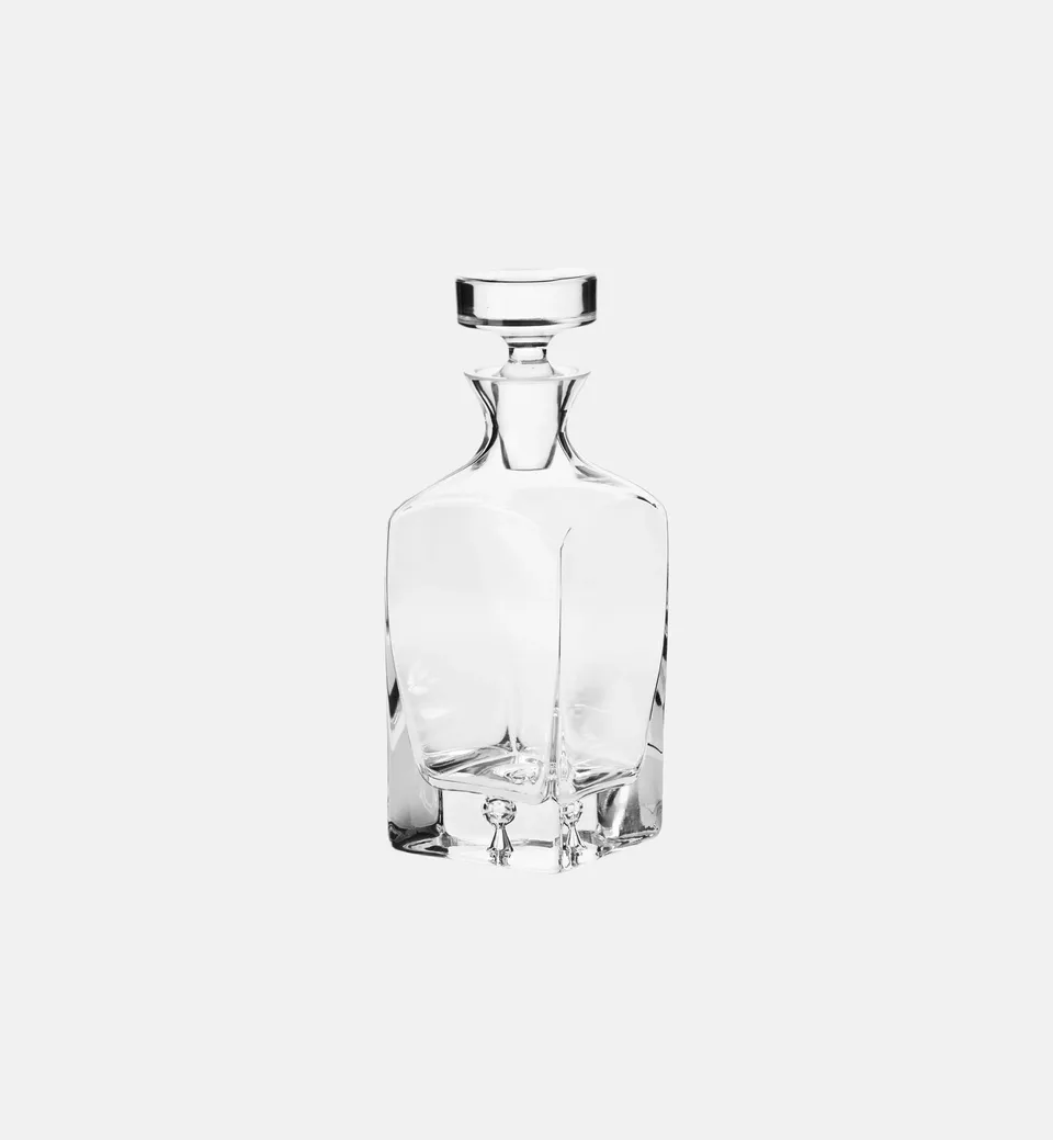 krosno-carafe-whisky-750-ml-carr-e-bulle-d-air image 1