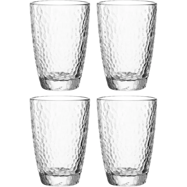 leonardo-matera-verre-340-ml-lot-4-transparent image 1