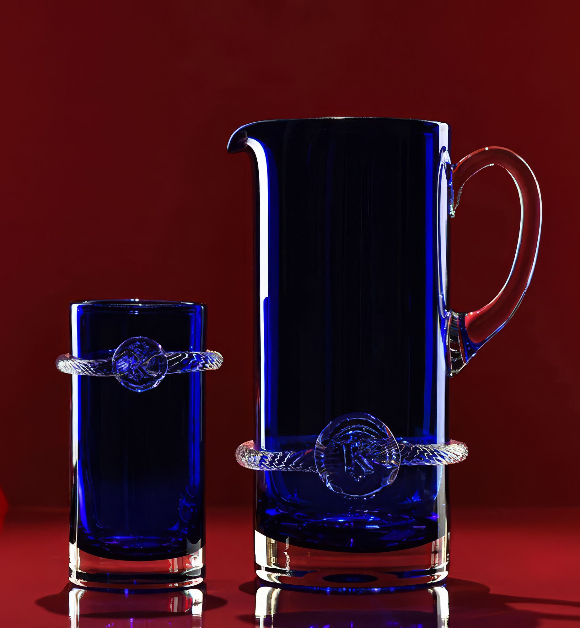 krosno-aurelia-kobalt-verre-cristal-450-ml-bleu-cobalt image 4