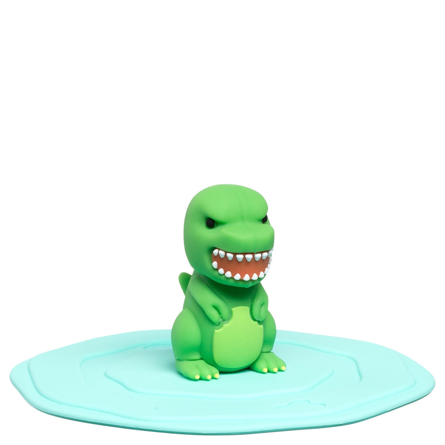 leonardo-bambini-avventura-couvercle-turquoise-dinosaure-verre image 1