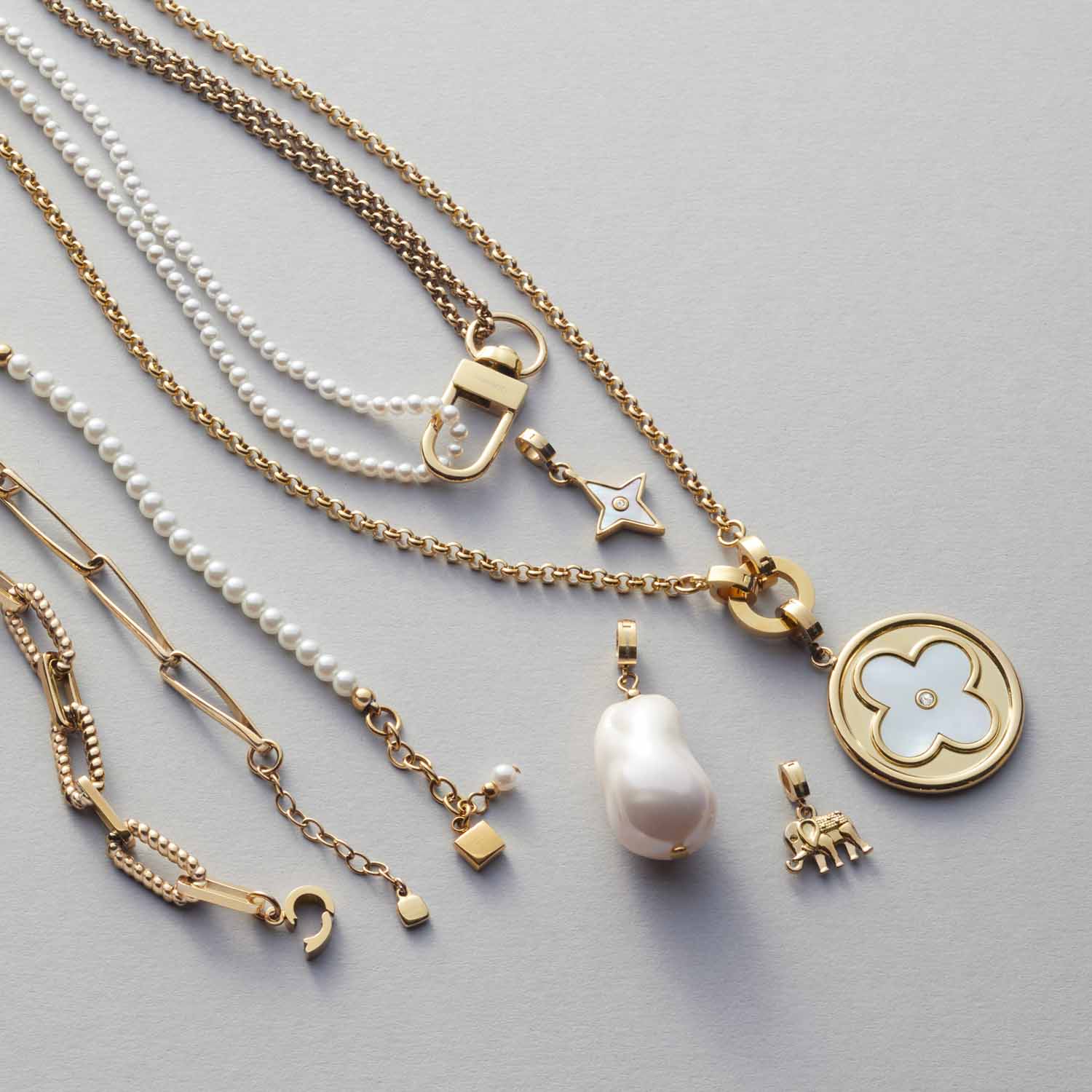 leonardo-clip-mix-wilma-pendentif-dor-perle image 3