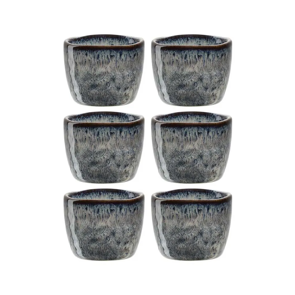 leonardo-matera-coquetier-anthracite-lot-de-6 image 1