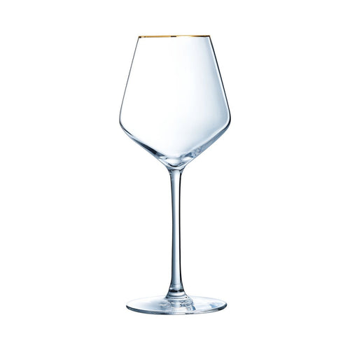 cristal-d-arques-ultime-bord-or-verre-pied-38-cl image 2